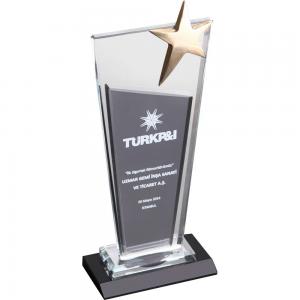 Kristal Plaket ( 11 x 26 cm )