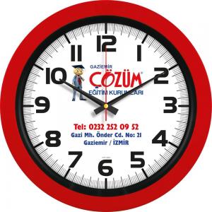 Plastik Duvar Saati ( Ø 40 cm )