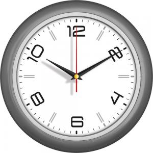 Plastik Duvar Saati ( Ø 28 cm )